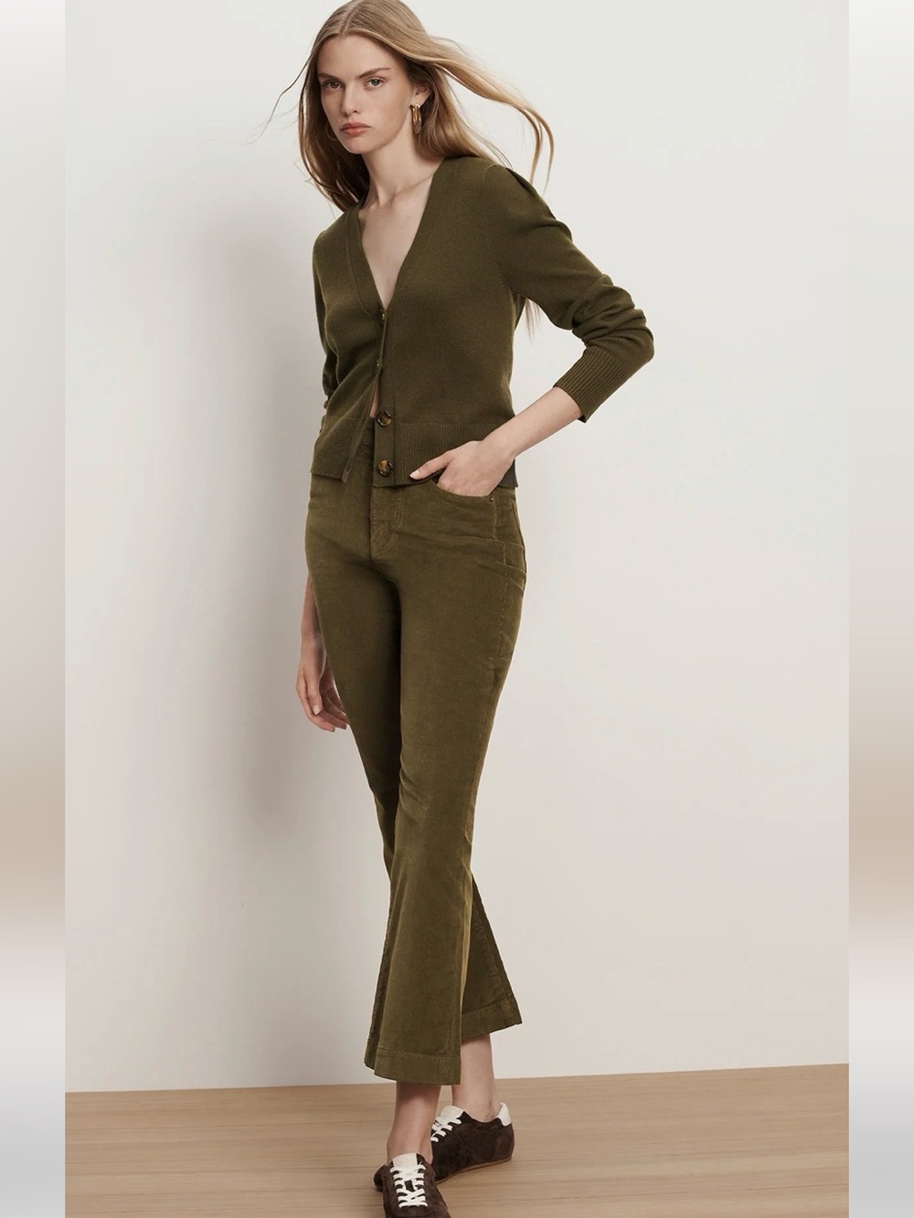 NWT Veronica Beard -Carson Kick-Flare Jean
